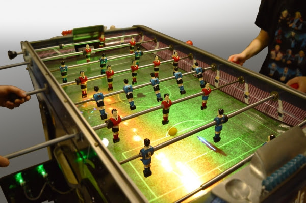 Innovation dans le divertissement soccer : le baby-foot 3D !