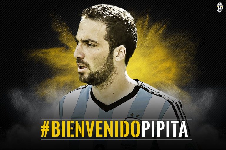 #BienvenidoPipita : Gonzalo Higuain signe à la Juventus pour 90 M€