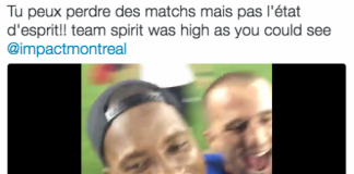 Didier Drogba filme la victoire contre Toronto FC Impact_Montreal