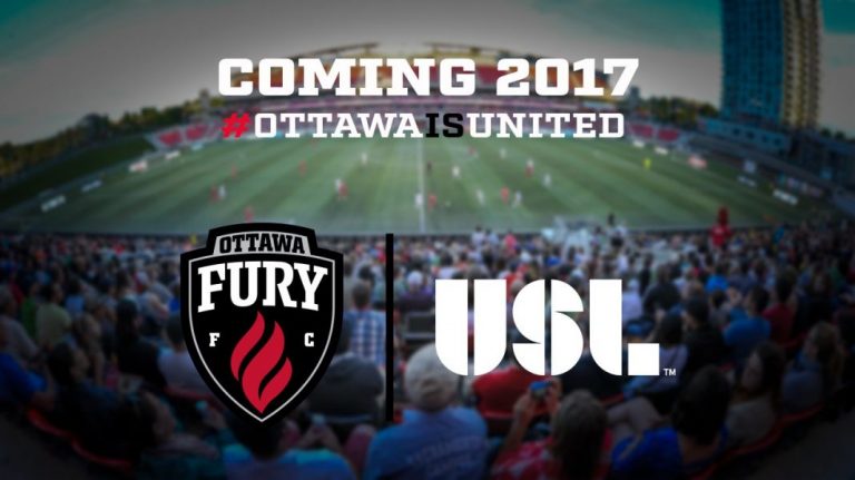 Fury FC d’Ottawa en USL dès 2017