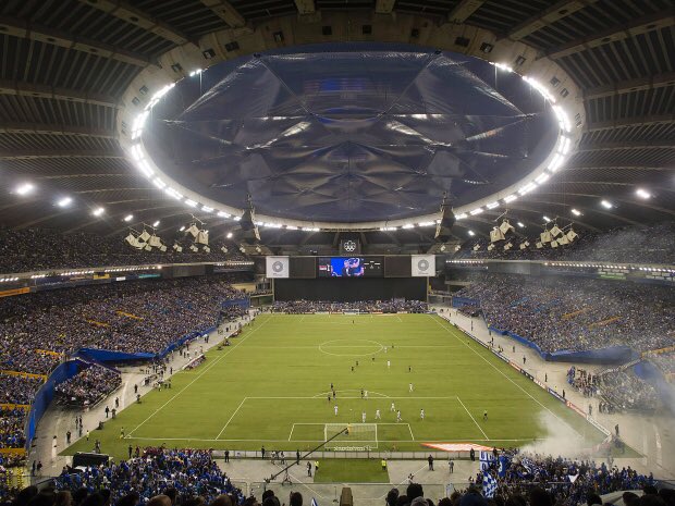 première neige finale Montréal match de fou