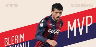 Blerim Dzemaili MVP du mois avec le Bologna FC.
