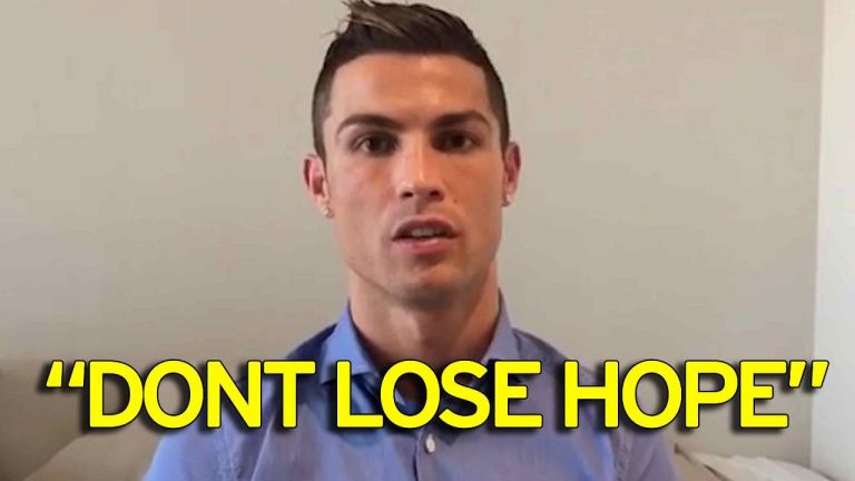 Cristiano Ronaldo : Un message d’espoir pour la Syrie (video)