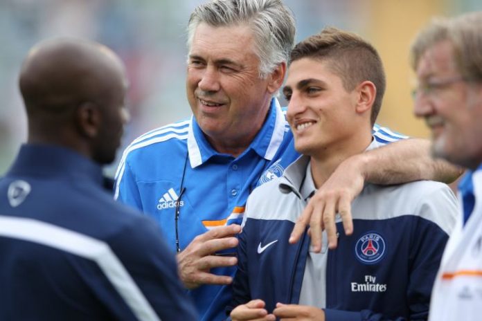 Carlo Ancelotti Marco Verratti