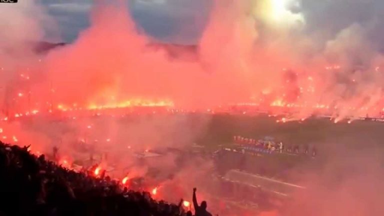 Un fumigène qui pourrait révolutionner les tribunes de stades de foot