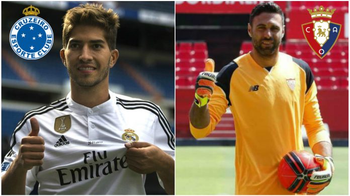 Sirigu Osasuna Lucas Silva Cruzeiro transferts