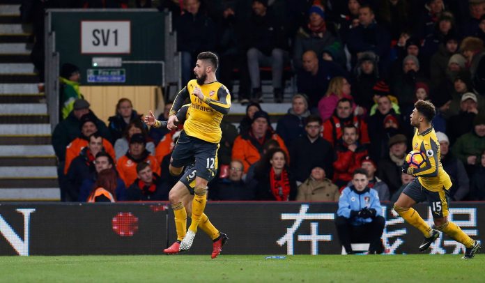 arsenal remontada giroud