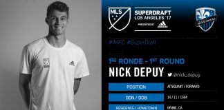 Comment suivre le MLS Super Draft en direct ? impact montreal nick depuy mls super draft