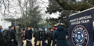 Fin du séjour parisien du FC Miami City FC Miami City Paris