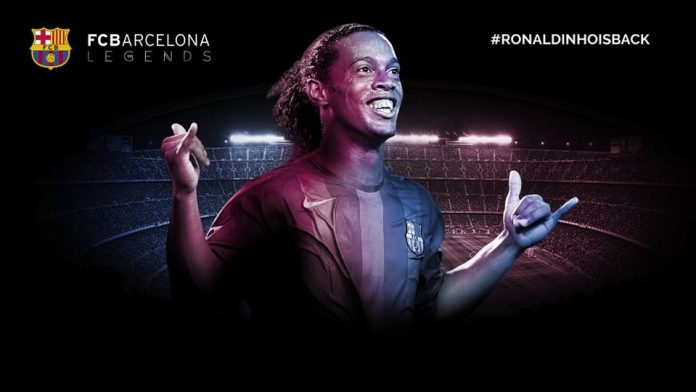 Ronaldinho ambassadeur FC Barcelone