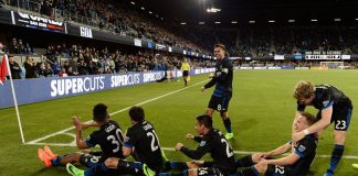 La célébration loufoque de San José contre l’Impact de Montreal San José contre l'Impact de Montreal