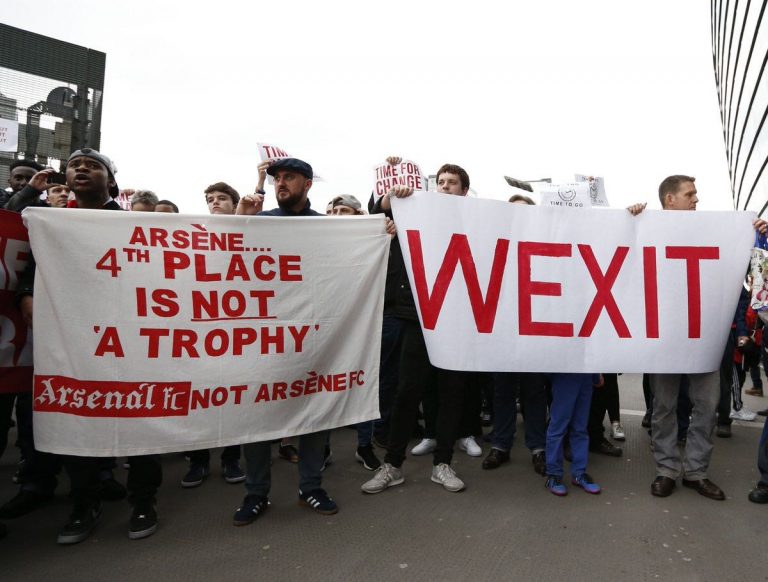 Manifestation à Londres : «Wenger dégage de notre club  »