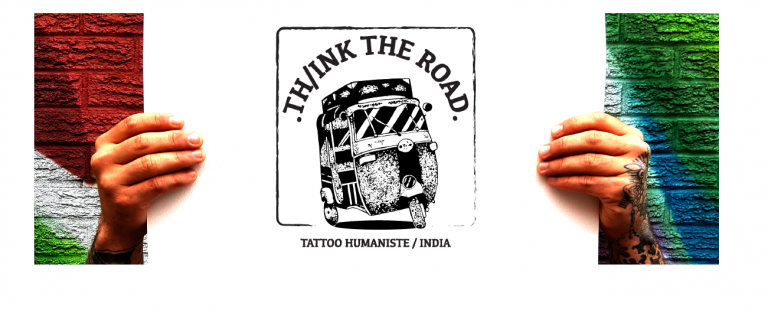 Th/ink the Road : une initiative Tuk tuk et tatouages humanistes