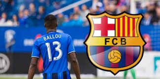 Ballou Jean-Yves Tabla avec le FC Barcelone ballou_barcelone